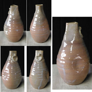 c581 萩焼 徳利 酒器の画像