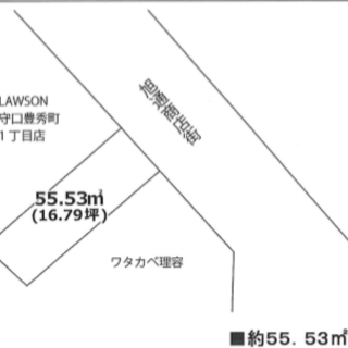 ★貸土地★ 守口市豊秀町　１６．７９坪