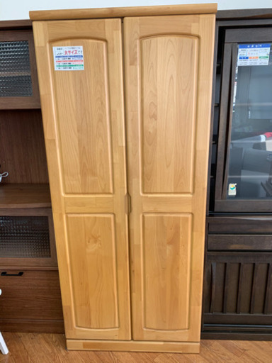 お買い得!大きい衣類収納!丈の長いやつも楽々収納可能です!