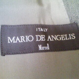 MARIO DE ANGELIS シングルスーツ　グレー　ITALYの画像