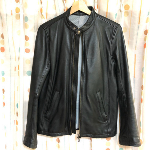レザージャケット【M】　SHIPS