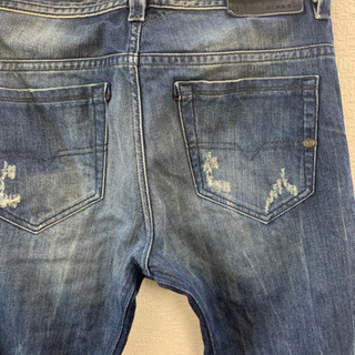 ディーゼル　ダメージデニムの画像