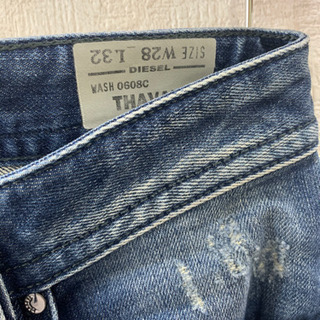 ディーゼル　ダメージデニムの画像
