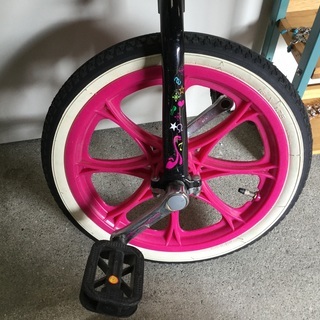 女の子◆一輪車　16インチの画像