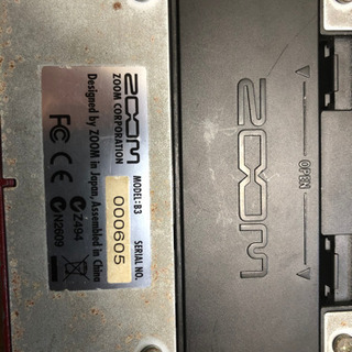 ZOOM B3 マルチエフェクターの画像