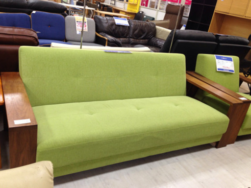 取りに来れる方限定！3人掛けソファー