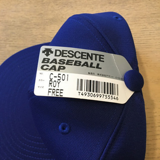 デサント　ベースボールキャップの画像