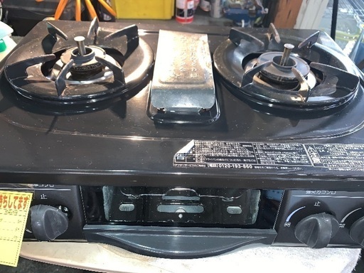 パロマ　ガスコンロ　プロパン　右側強火力　中古　2012年製