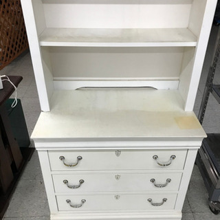 お姫様系白物家具(チェスト・シェルフ)の画像