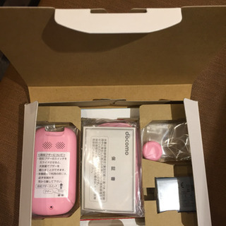 【新品未使用】キッズケータイF-03J（ピンク）の画像
