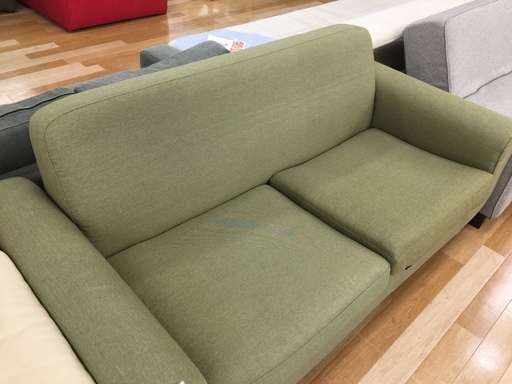 ２人掛けファブリックソファー【トレファク岸和田】