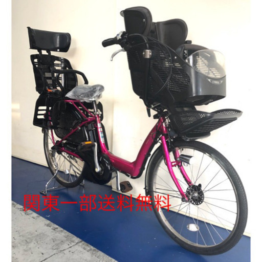 ブリヂストン アンジェリーノ 電動自転車 3人乗り ブラック タイラ様