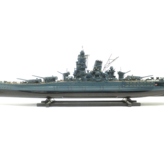 [N0203E] 当時物 戦艦大和 東宝映画 『連合艦隊司令長官 山本五十六』 三船敏郎 1968年 劇場展示木製模型の画像
