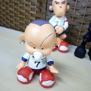 マイケルラウ風 フィギュア 香港トイ ガーデナー ベッカム ソフビ 破損有 3体セット 札幌市 白石区 東札幌の画像