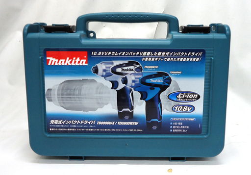 マキタ 10.8V 充電式インパクトドライバ TD090DWXW バッテリ2個 充電器付き makita 札幌 アウトレットモノハウス平岸店