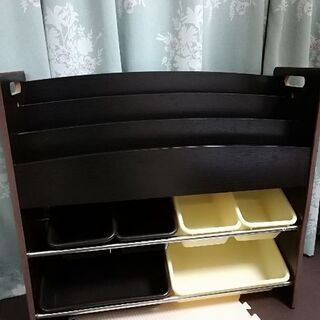 【3/7まで❗❗】絵本棚&おもちゃ収納