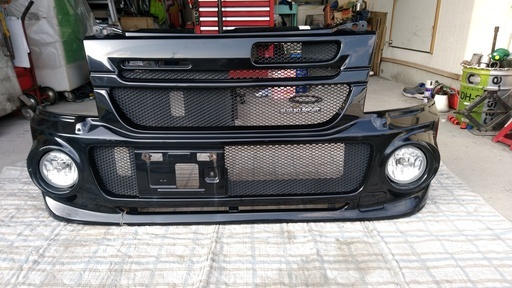 ワゴンＲ　ＭＨ２１系用　スズキスポーツフロントバンパー