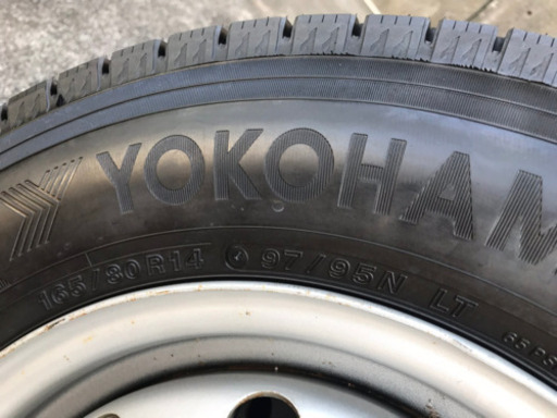 ヨコハマ スタッドレス  165/80R14  未使用  4本 14インチ