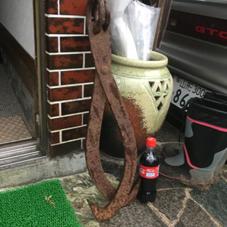 《譲渡完了》重機トング 丸太トング の画像