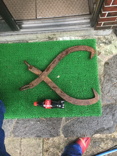 《譲渡完了》重機トング 丸太トング