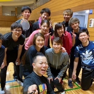 男女ワイワイバドミントン🏸