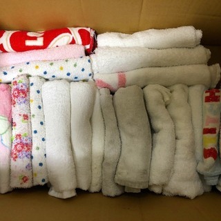 古タオル、タオルハンカチ差し上げます