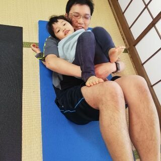 子連れヨガの画像