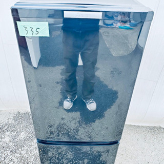 2015年製? 335番 MITSUBISHI✨ ノンフロン冷凍冷蔵庫❄️ MR-P15Y-B‼️