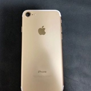 美品　SIMフリー　iPhone７128GB ゴールド　元箱の画像
