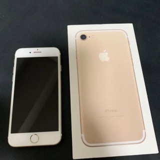 美品　SIMフリー　iPhone７128GB ゴールド　元箱