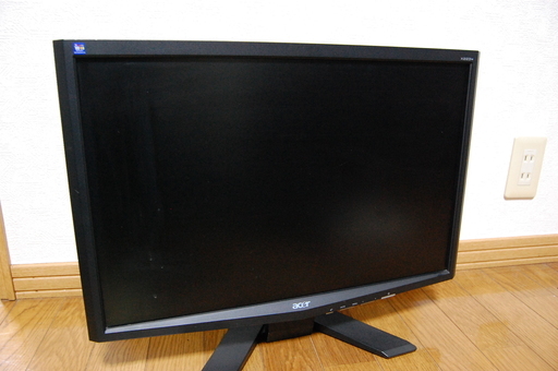 ■022 acer LCD モニター 22インチ ワイド　宣伝用