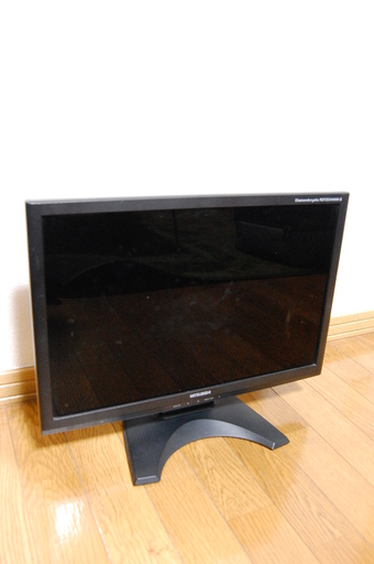 ■023 三菱　液晶モニター RDT204WM(BK) 20インチワイド  宣伝用
