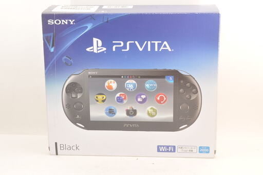ソニー　SONY Play Station PSVITA PCH-2000 ZA11 ブラック Wi-Fiモデル 開封　ほぼ未使用 本体