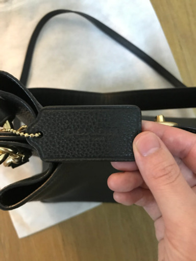coach チャーリー　バケット　バッグ　ブラック