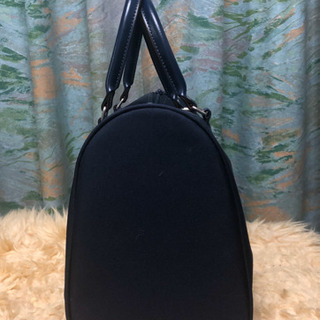 新品　ネイビーミニボストンの画像