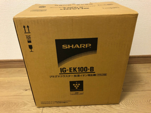 新品・未使用！SHARP♡プラズマクラスター加湿イオン発生器♡ブラック