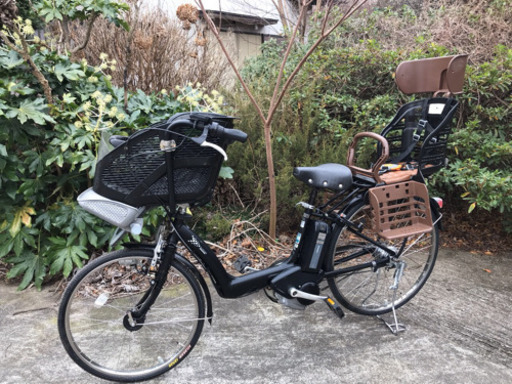 Ｍ５Ａ電動自転車Ｇ８７Ｍブリジストンアンジェリーノ長生き８アンペア　黒