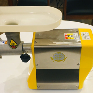 美品ミンチ機　手作り味噌やハンバーグ作れます！電動式NEWキッチンミンサー BK-220