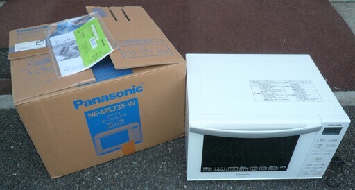 ☆パナソニック Panasonic NE-MS235-W オーブンレンジ エレック◆2019年製・調理機能が充実