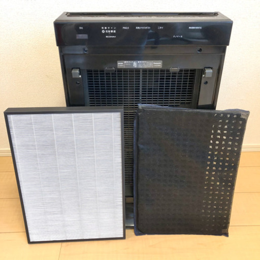 【状態◎】Panasonic 加湿空気清浄機 F-VC70XR-W 2018年製