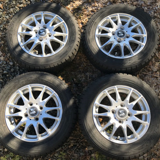 ★軽自動車用 アルミホイール付きスタッドレスタイヤ★13インチ