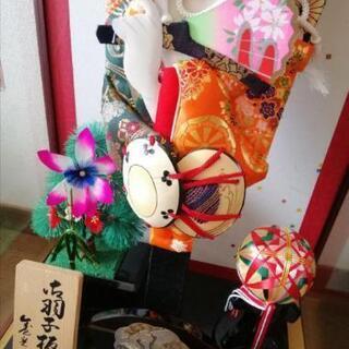 【無料】羽子板　浅妻　ガラスケース付の画像