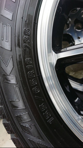 受付再開！値下げしました！軽自動車用 スタッドレスタイヤ 使用期間2ヶ月！