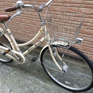 シティサイクル  あさひ  BOUL MICH 26インチ ホワイトの画像