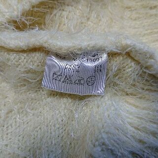 INGNI*シャギーニット*Mサイズ*パステルイエローの画像