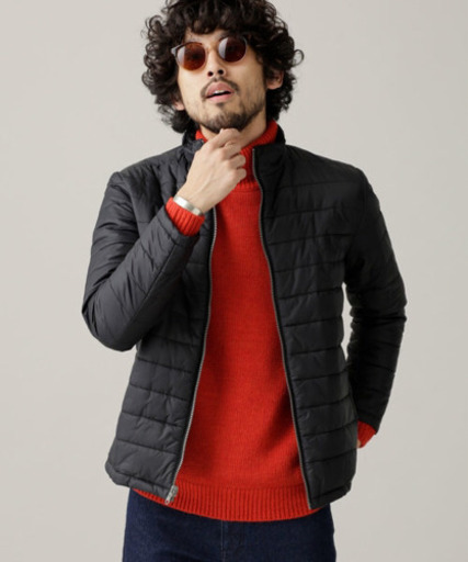 【ナノユニバース】テックフライメルトンチェスターコート　BLACK Ｍ