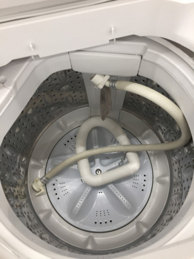 2/4東区和白  AQUA   5㎏洗濯機   2013年製  AQW-S502    幅57㎝奥行53㎝高さ89㎝   安い！