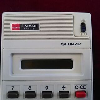 SHARP・電卓※レア物ジャンク品の画像