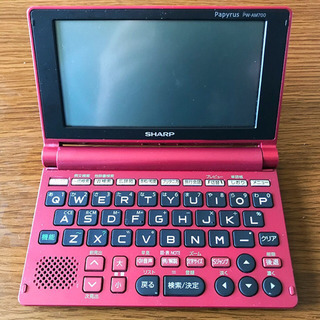 SHARP製　電子辞書　PW-AM700の画像
