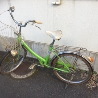 古い自転車ですが、もらってくれませんかの画像